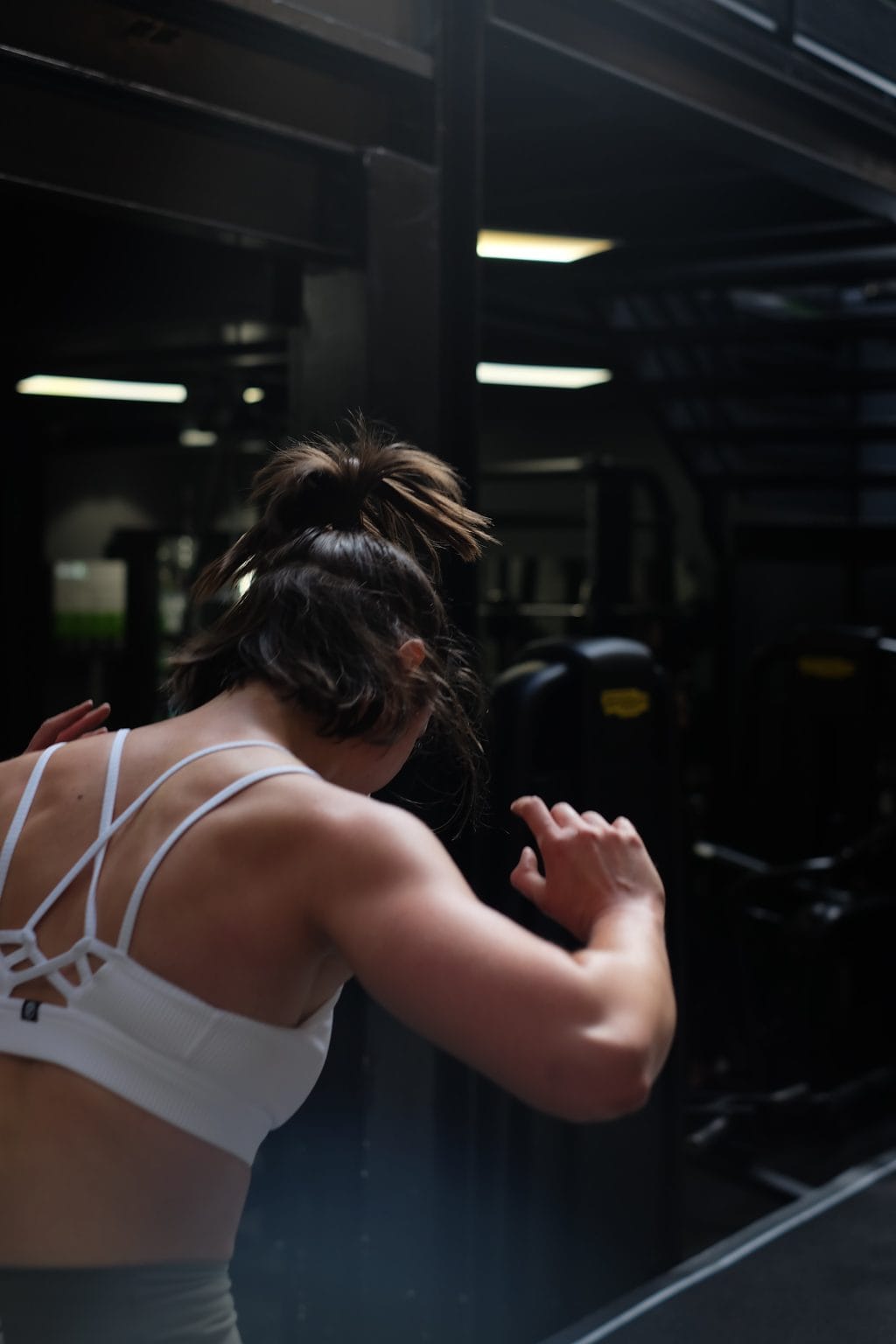 Préparation d'une séance de sport à Arev Club Issy-les-Moulineaux